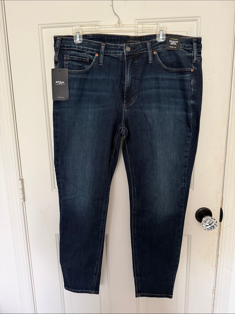 Silver Jeans Skinny Dark Wash Women's Jeans
